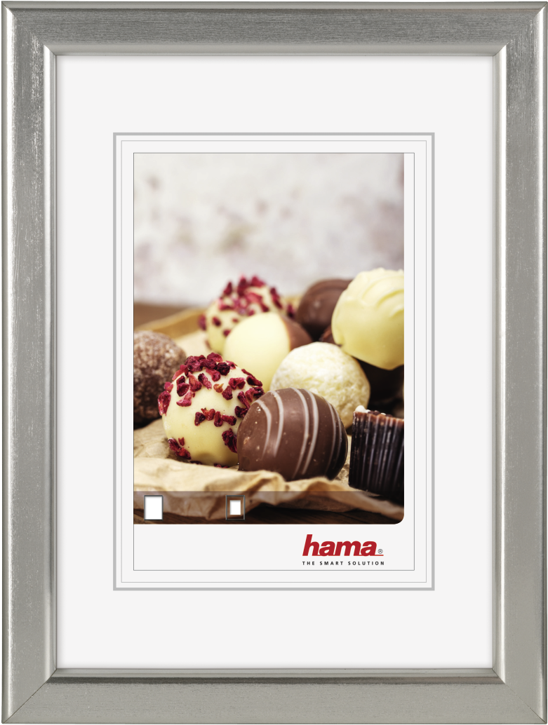 "bella Mia" Plastic Frame, Silver, 15 X 20 Cm - Hama Bella Mia Silver 13x18 Plastic Frame 175258 (1100x1100), Png Download