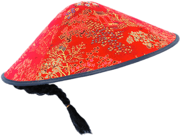 Round Chinese Hat - Chinese Hat Png (600x600), Png Download