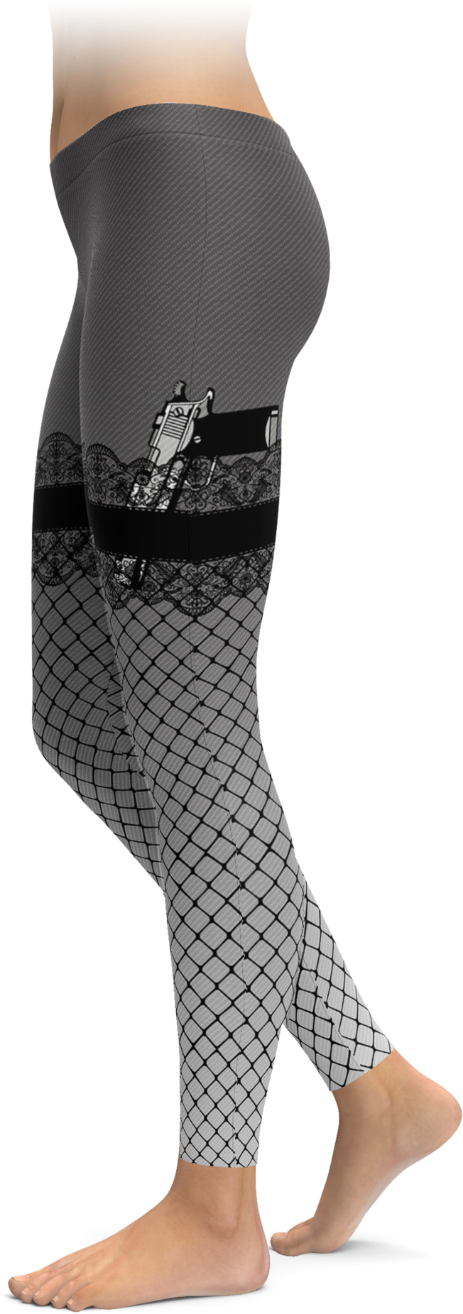 We Re All Mad Here Leggings (1692x2048), Png Download