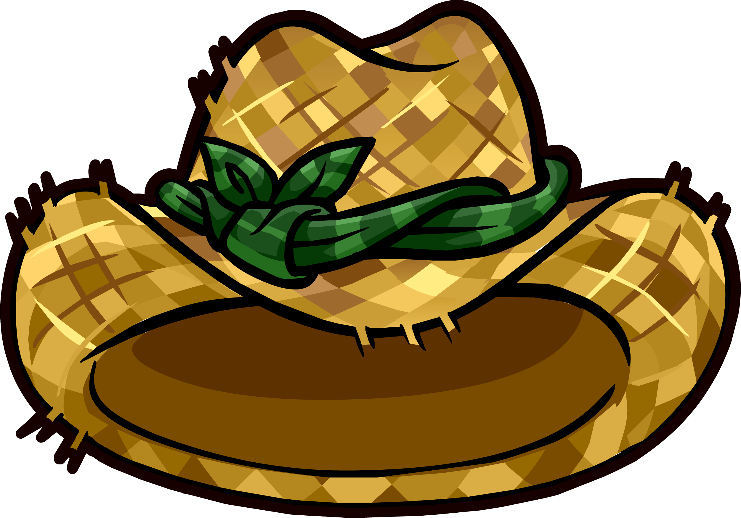 Gardener - Chapeu De Palha Desenho (2502x1750), Png Download