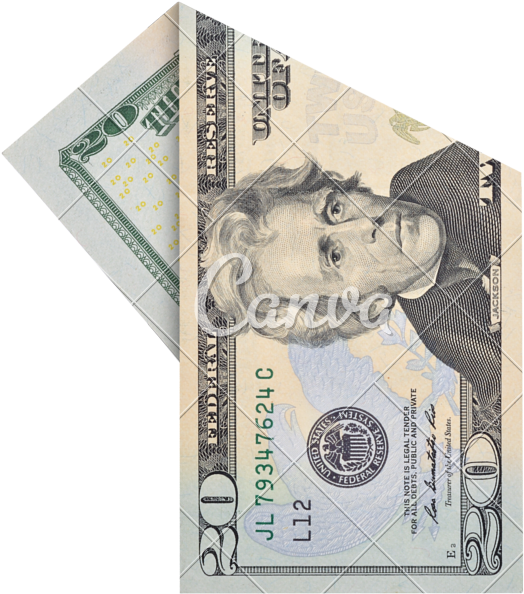 Ausgezeichnet Dollar Bill Picture Frame Bilder - 20 Dollar Bill (648x800), Png Download