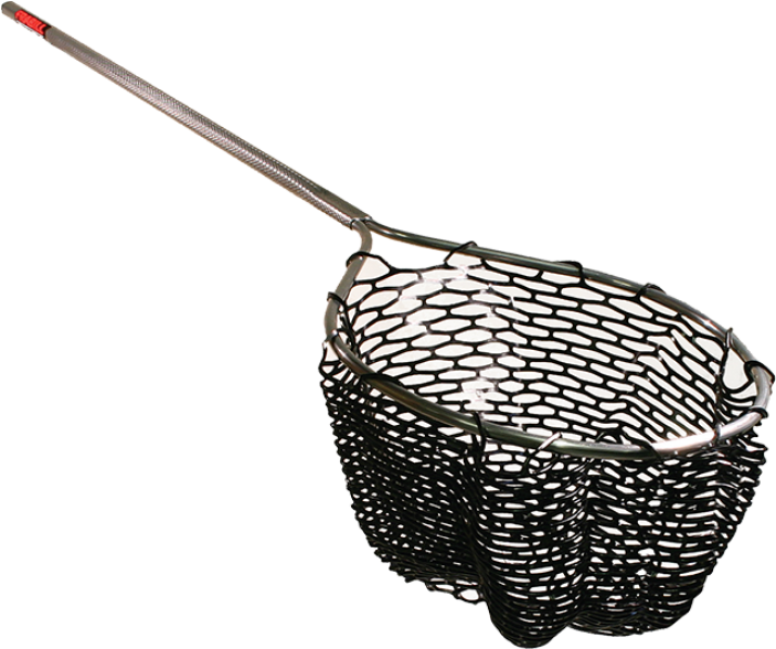 17" X 19" Teardrop Sportsman Tangle-free Rubber Landing - Frabill Fishing Net (940x587), Png Download
