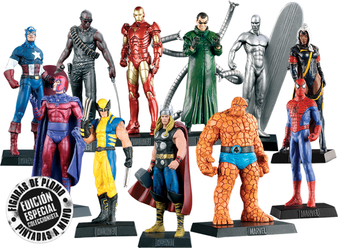 Figuras Marvel De Colección - Marvel Figuras De Coleccion (680x500), Png Download