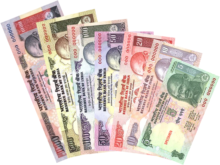 Coins Come In Denominations Of 5, 10, 20, 25 And 50 - New Money In India 2016 (753x567), Png Download