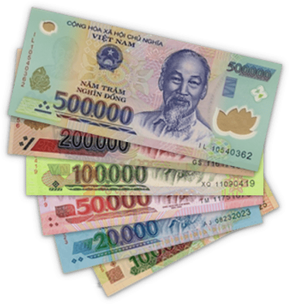 What Is The Best Currency To Use In Vietnam - Vietnam Dong To Inr (600x600), Png Download