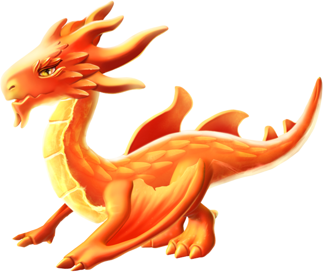 Fireball Dragon - Wiki (1267x1070), Png Download