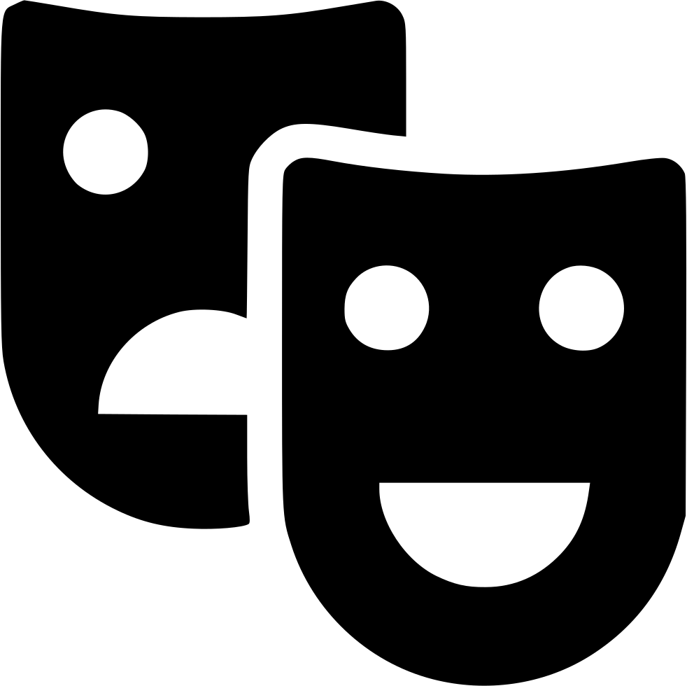 Download Theater Masks Smiley PNG Image with No Background
