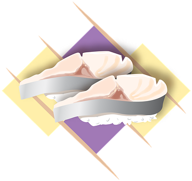 Sushi, Wok, Food, Rice, Asian, Cuisine, Restaurant - Food (640x433), Png Download