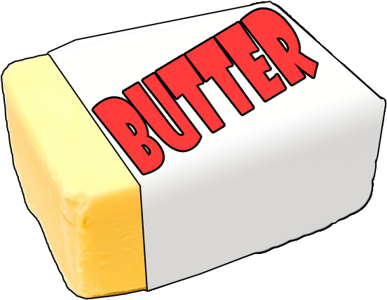 Butter Png (581x476), Png Download