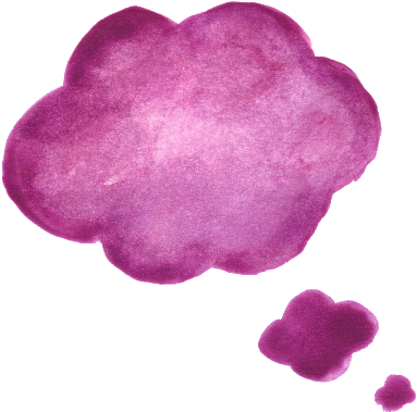 Largest Collection Of Free To Edit Stickers On Picsart - Purple Speech Bubble Png (483x480), Png Download