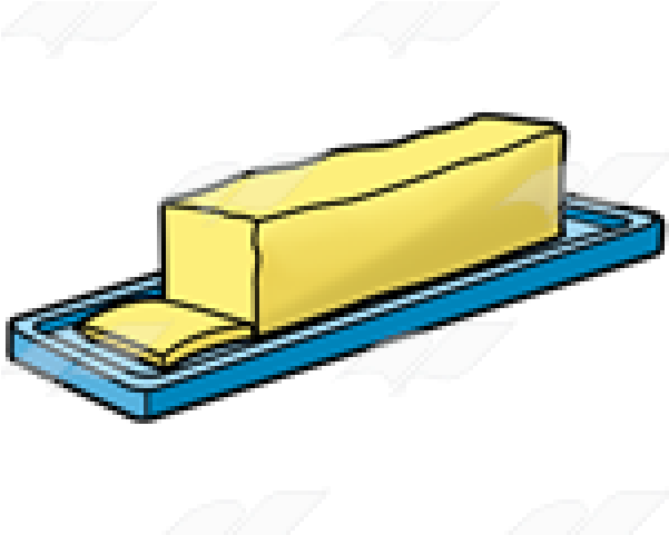 Butter Clipart Png Transparent - Portable Network Graphics (640x480), Png Download