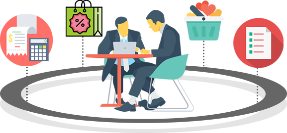 Picture Free Stock Inventory Png Crm Software That - Collaboration Vector (577x269), Png Download