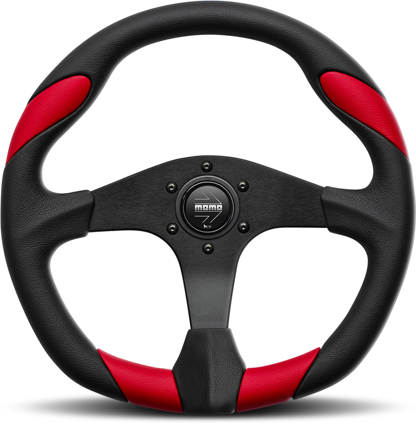 Momo Quark Tuning Steering Wheel - Momo Quark Steering Wheel (1200x992), Png Download