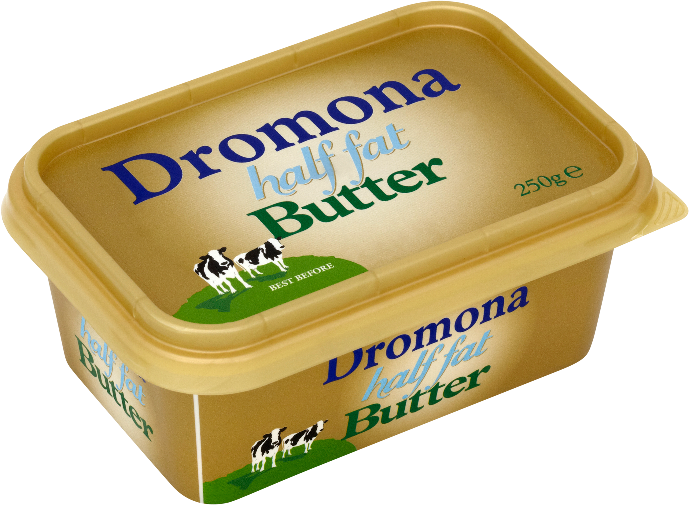 Half Fat Butter 250g - 250g (2365x2365), Png Download