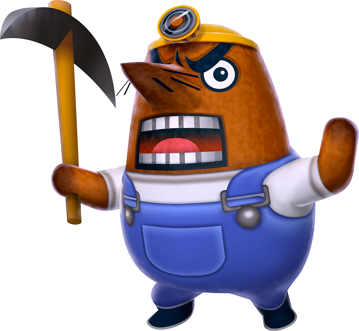 Gopher Clipart Mole Animal - Animal Crossing Png (1000x929), Png Download
