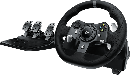 Xbox Steering Wheels - Logitech G920 Wheel (521x342), Png Download