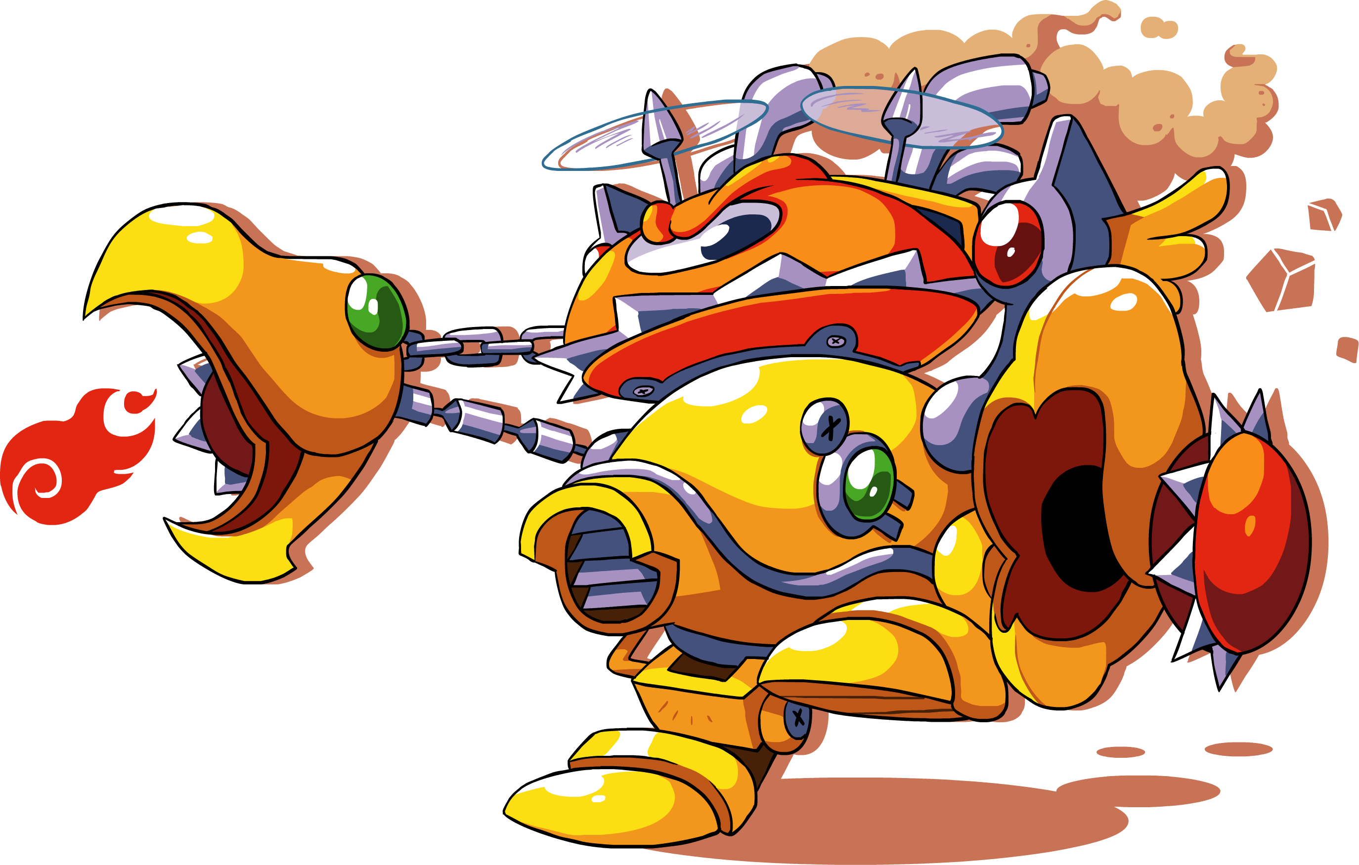 Do You Think This Game Will Have Heavy Lobster, Heavy - Metal General Kirby (2749x1751), Png Download