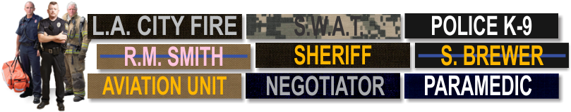 Fast Service And Low Prices On Custom Made Identification - Police K9 In Training Small Nylon Velcro Patches By (829x169), Png Download