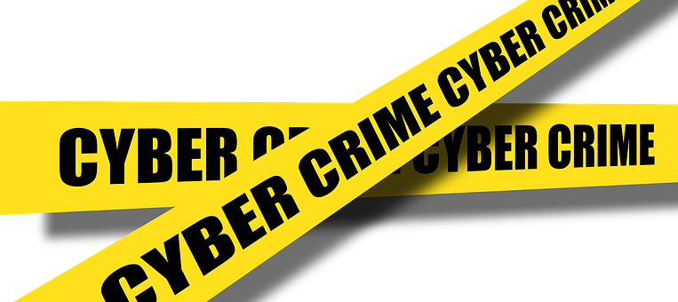 Police Tape With Cyber Investigations Label - Cyber Crime Transparent Background (763x340), Png Download