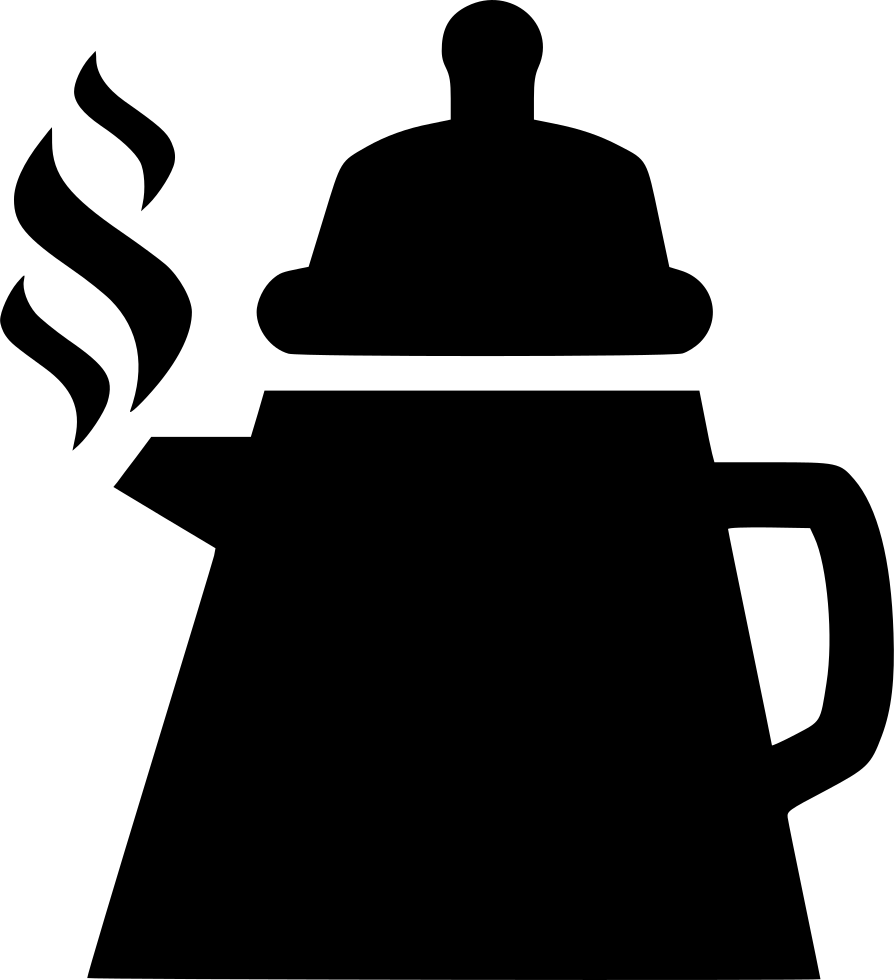 Drink Hot Teapot Tea Pot Comments - Hot Tea Kettle Png (894x980), Png Download