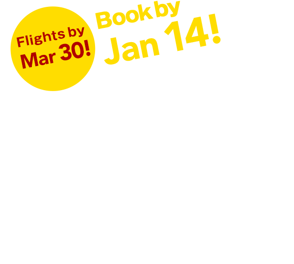 Flights By Mar 30 Book By Jan 14 Ultra Sakitoku Early-bird - Ddc Learning Macromedia Flash 5 (640x602), Png Download