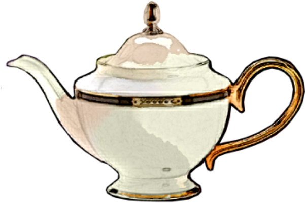 Teapot Free Images At Vector Clip Art - Teapot Png (600x409), Png Download
