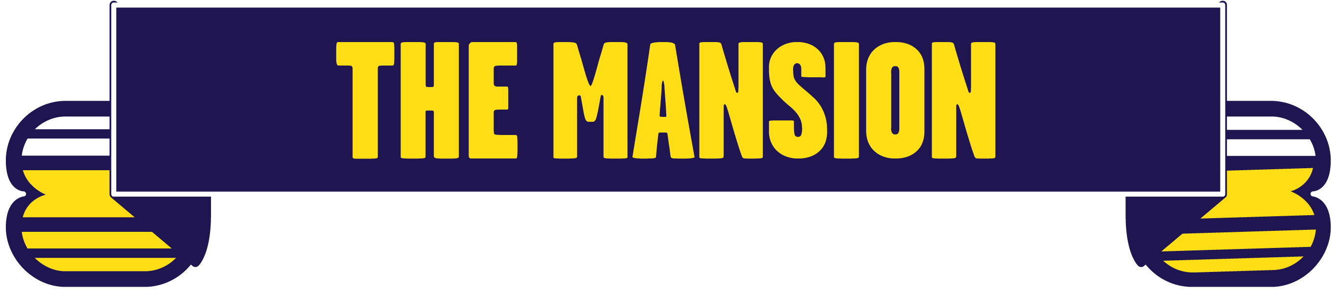 Mansion - Graphics (3334x834), Png Download