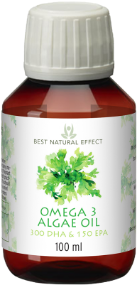 Algae Oil Is The Ideal And Vegan Source For Omega-3 - Omega-3 Fatty Acid (400x400), Png Download