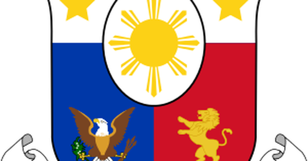 Coat Of Arms Of Philippines (600x315), Png Download