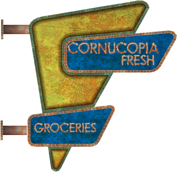 Cornucopia Fresh Groceries - The Fresh Grocer (800x640), Png Download
