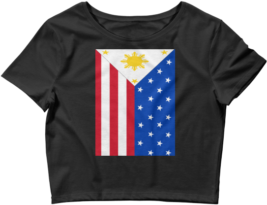 Filam Flag Women's Crop Tee - Pennywise Crop Top. By Artistshot (600x600), Png Download