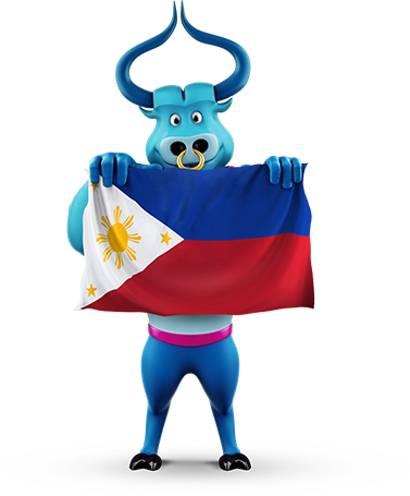 Send Money To Philippines - Cartoon (377x455), Png Download