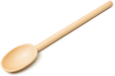 Exoglass Mixing Spoon - Wooden Spoon Uses And Functions (415x415), Png Download