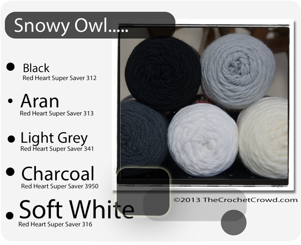 Snowy Owl Yarn Colours Red Heart Yarn Colors, Yarn - Red Heart Color Combinations (600x483), Png Download