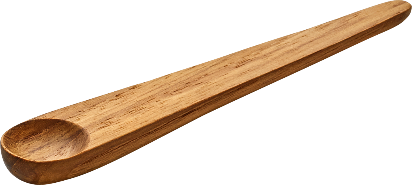 Wooden Spoon Mini 12 Cm - Plywood (1417x636), Png Download