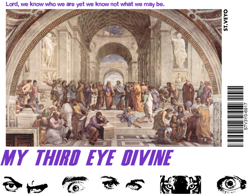 Third Eye T-shirt (1000x773), Png Download