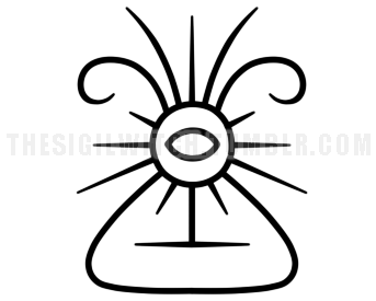 “my Third Eye Opens With Ease” - Sigil To Open Third Eye (500x500), Png Download