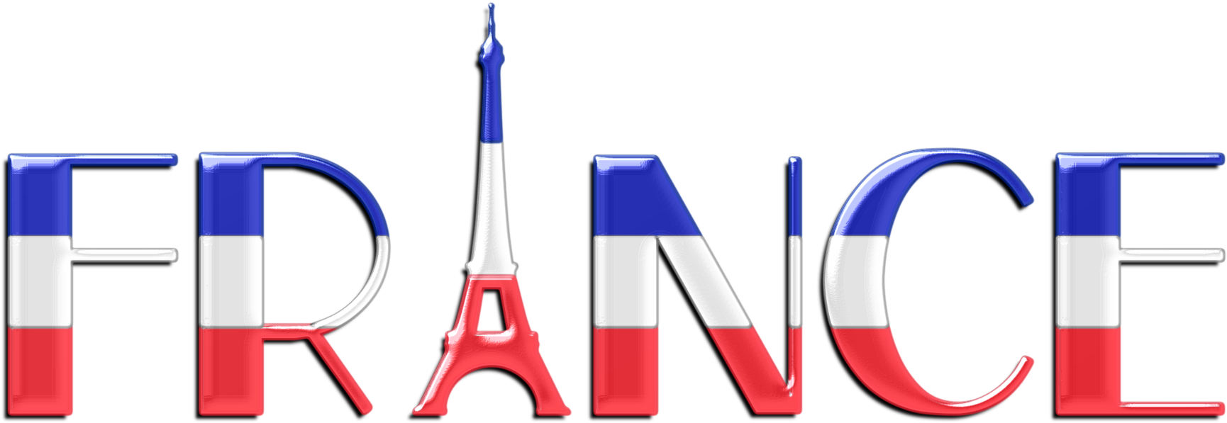 France National Football Team Typography French Language - France Clipart (1952x750), Png Download