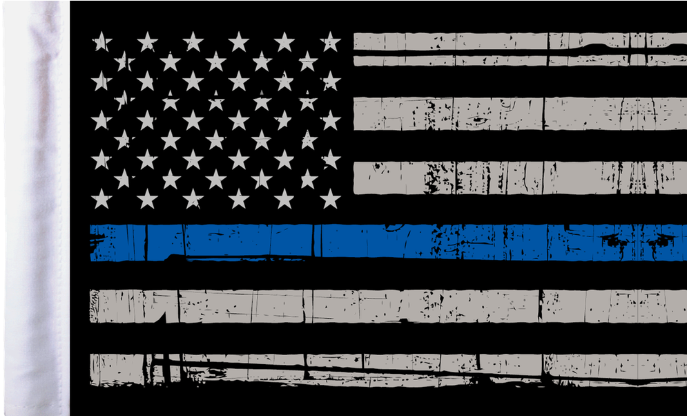 First Responder American Flag (1050x1050), Png Download