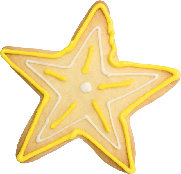 Cookie Star - Star (623x600), Png Download