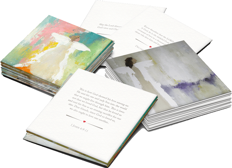 Love Scripture Cards - Anne Neilson Az 26 Days Of Scripture (979x979), Png Download