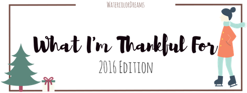 What I'm Thankful For 2016 - Gratitude Journal (600x200), Png Download