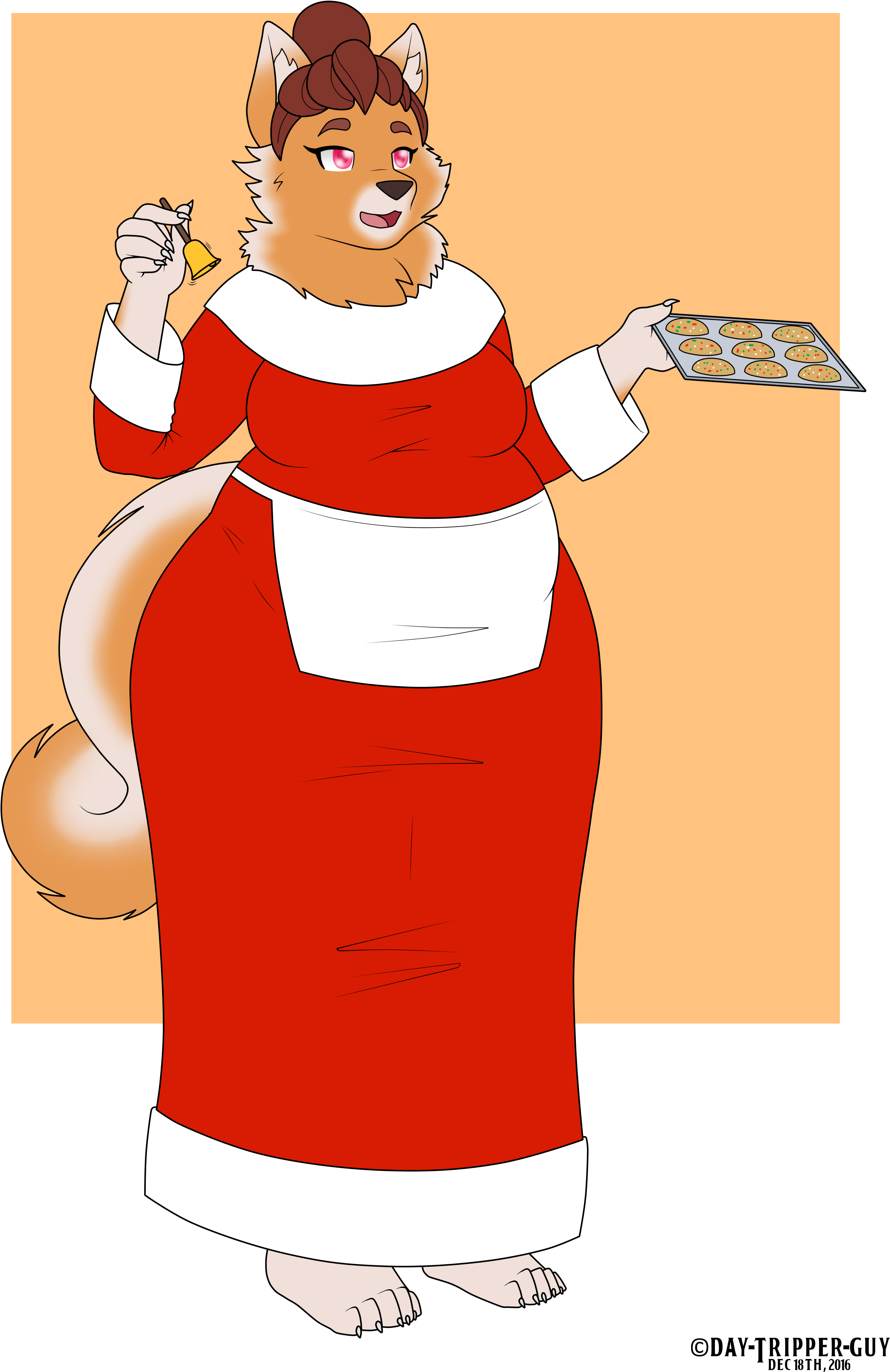 Com - Christmas Cookies - Cartoon (2852x4302), Png Download