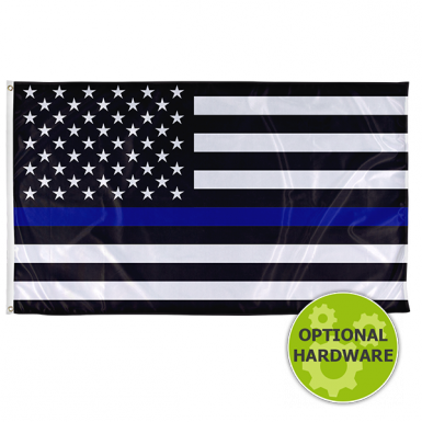 Thin Blue Line Flag - Trump Coloring Flag Wrong (385x385), Png Download