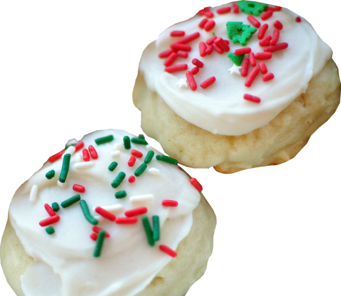 Share This Image - Italian Christmas Cookie (691x600), Png Download
