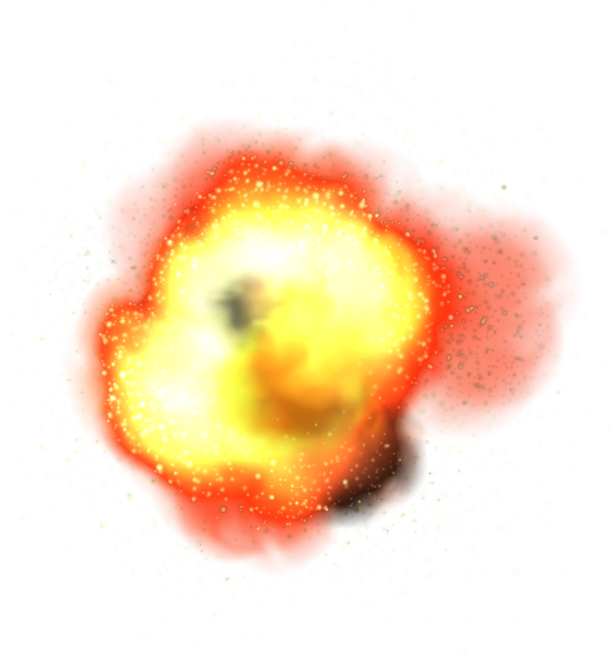 Fire Explosion Png - Fire Explosion Gif Explosion Png (864x924), Png Download