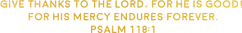 Thanksgiving-scripture - Orange (1920x459), Png Download