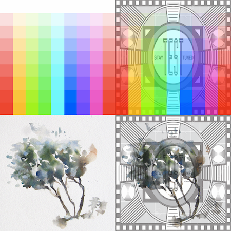 Watercolor Collage Toolkit - Graphic Design (450x450), Png Download