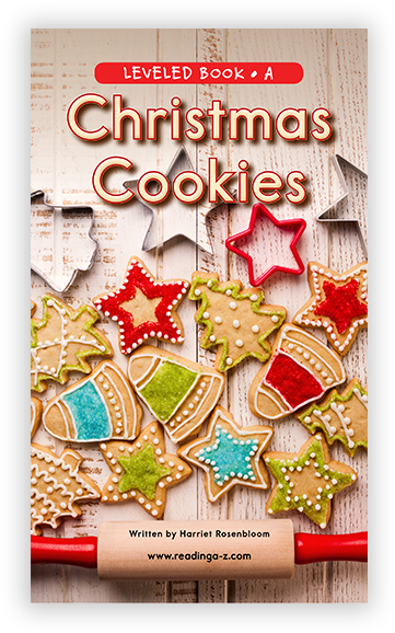 New Reading A Z And Raz Plus Leveled Books November - Christmas Cookies: Homemade Christmas Cookie Recipes (600x600), Png Download