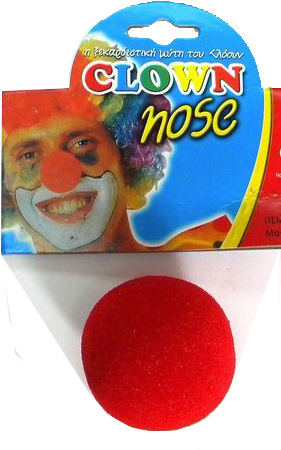 Download 1 Pcs Red Foam Clown Nose Idealgo 25 Pack Of Novelty